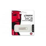 Stick Memorie USB 16 GB Kingston DataTraveler SE9 G2 METAL CASING, USB 3.0, metalic