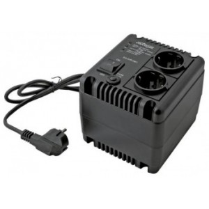 Stabilizator de tensiune AVR 1000VA, 2 x Schuko socket, GEMBIRD "EG-AVR-1001"