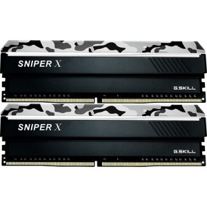 Memorie G.Skill Sniper X DDR4 32GB (2x16GB) 2400MHz CL17 1.2V Urban Camo, G.SKILL F4-2400C17D-32GSXW 