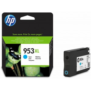 Cartus cerneala HP 953XL CYAN, F6U16AE, 1600 pagini, Officejet PRO 8210