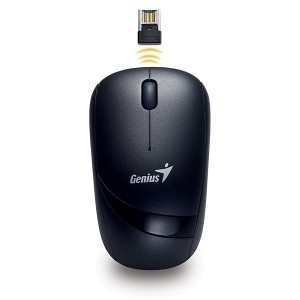 Mouse Genius Traveler 6000, Wireless, 2.4 Ghz, Black, 1200DPI, USB
