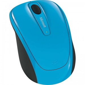 MOUSE MICROSOFT, „Mobile 3500”, PC sau NB, wireless, 2.4GHz, optic, 1000 dpi, butoane/scroll 3/1, , albastru