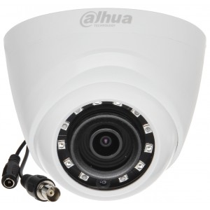 Camera supraveghere video Dahua HAC-HDW1200R-0280B-S4, Dome, 2MP, CMOS, IR 20m, IP67 (Alb)