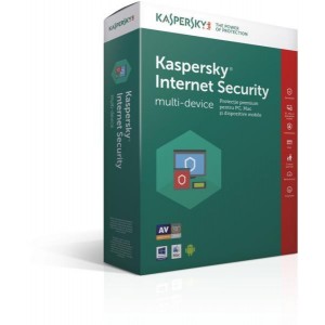 Antivirus nou Kaspersky Internet Security - 1 an, 3 PC, Licenta retail, PC, Mac si dispozitive mobile, protectia identitatii, securizare tranzactii bancare, control parental (PC, Mac)