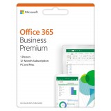Licenta retail Microsoft Office 365 Business Premium English Subscriptie 1 an Medialess