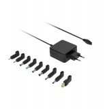 ALIMENTATOR Laptop UNIVERSAL 18-20V 2.37A, 45W, 9 mufe diferite , QUER KOM0960