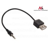 Adaptor Jack la USB mama (1x mufa tata 3,5mm stereo la Usb 2.0 Female )