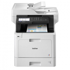Brother MFC-L8900CDW - Multifunctionala laser color A4 cu ADF, fax, retea, Wi-Fi, duplex, cartuse toner TN423 BK, CMY