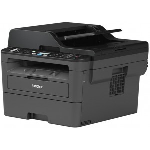 Brother MFC-L2712DW Multifunctional laser mono A4 cu fax, ADF, duplex print, scanare multipla, WI-FI, cartuse TN2421 3000pag, drum unit DR2401 9000pag