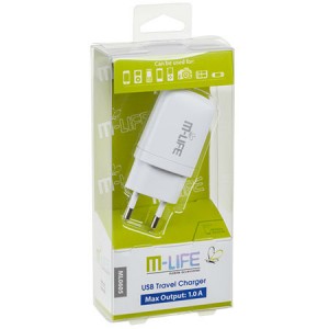 Incarcator retea USB 1A M-Life 