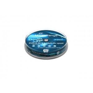 DVD+R Double Layer 8.5GB 8x Cake10 MediaRange