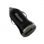 Încărcător de maşină cu USB, Negru, 1A, DC 12-24V Msonic MY3241UK