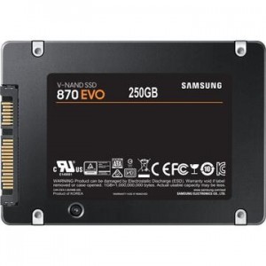 SSD 250GB SAMSUNG 870 Evo, 2.5 inch, S-ATA 3, V-Nand 3bit MLC, R/W: 560 / 530 MB/s, „ MZ-77E250B/EU ”