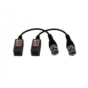 Set 2 bucati Video balun ND-202HD, 1 canal pasiv, 3-in-1   HDTVI +HDCVI + AHD