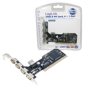 Placa controler PCI - LOGILINK 4x USB 2.0 NEC