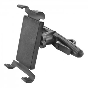 Suport auto universal 7-10,1 inch, montare pe parbriz + tetiera Qoltec