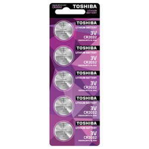 BATERIE TOSHIBA CR2032 BLISTER 5 BUC