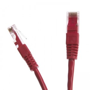 CABLU UTP, RJ45 cat.6 UTP 3m roșu, Digitalbox START.LAN