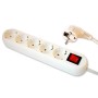 Prelungitor 5 cai cu intrerupator, 3 x 1.5 mm, lungime 5 m Prelungitor 5 cai cu intrerupator, 3 x 1.5 mm, lungime 5 m