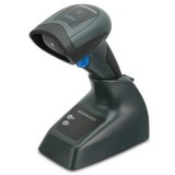 Cititor coduri de bare 1D, wireless, 1D+2D+Postal+GS1 DataBar, Datalogic QuickScan Mobile QM2430 / negru / bază / cablu USB