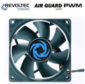 Ventilator Revoltec ''AirGuard'', 80x80x25mm