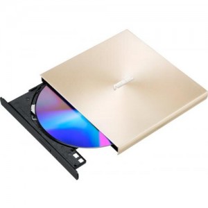 DVD-Writer extern Asus ZenDrive U8M, USB-C, Gold, SDRW-08U8M-U, DVD-RW ;   Ultraslim External DVD Drive & Writer