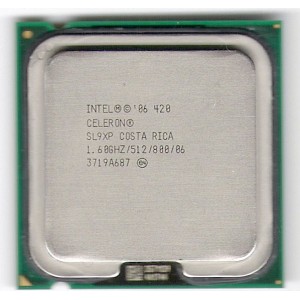 Processor Intel Celeron 420M 1.60 GHz, 512K Cache, 800 MHz FSB,SL9XP, socket 775