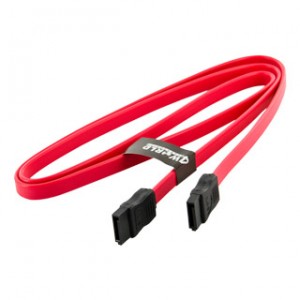 Cablu HDD | SATA 3 | Cablu SATA Serial ATA | 90cm| rosu, 4World 08533