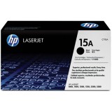 Cartus toner HP C7115A, original HP 15A, 2500 pagini, HP LaserJet 1000  1000W  1005MFP  1005W  1200  1200N  1200SE 1220 1220SE 3300 3300MFP 3310 3320MFP 3320N 3320N MFP 3330 3330MFP 3380MFP Canon-LBP1210 EP-25 EP25