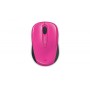 Mouse Microsoft Mobile 3500, Wireless, Blue Track, USB, roz L2, ambidextru, GMF-00276