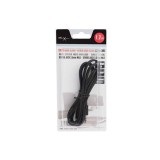 Natec stereo cable minijack -> minijack 3,5 M/M 1.2 m, blister, NKA-0538