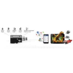 Card memorie Adata micro SDHC UHS-I 32GB + adaptor SDHC [AUSDH32GUICL10-RA1]