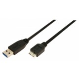 Cablu date USB 3.0, A / B - Micro, 1 m, LOGILINK CU0026