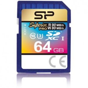  Card memorie Silicon Power SDXC 64GB memory card 