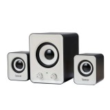 BOXE SPACER 2.1, RMS: 11W (2 x 3W + 5W), control volum, USB power, black & white, „SPB-807”