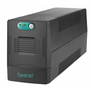 UPS Spacer Line Int. fara management, 1500VA/ 900W, AVR, 4 x socket Schuko, indicatie status cu LED, 2 x baterie 12V/9Ah, bateria are 12 luni garantie, „SPUP-1500L-LIT01” (timbru verde 11 lei)