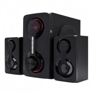 Boxe 2.1  60W RMS Serioux SoundRise 2160W,sateliti 2 x 15W, subwoofer 30W, Bluetooth, USB, AUX, SD, Radio FM, negre