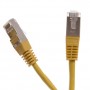 Cablu FTP mufat -  START.LAN patchcord RJ45 cat.5e 3m galben, DIGITALBOX