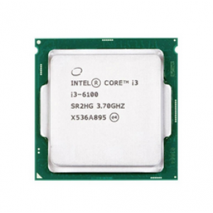 Procesor Intel Core i3-6100 DUAL-CORE, 3.7GHz,  up to 3.7Ghz, Soket LGA1151, tray, fara cooler, desigilat