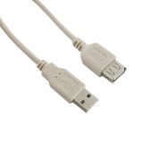 Cablu prelungire USB 2.0 tip A-A M/F 3m