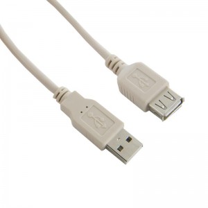 Cablu prelungire USB 2.0 tip A-A M/F 3m