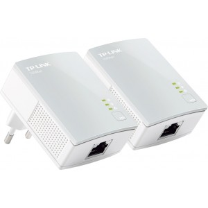 KIT ADAPTOR POWERLINE TP-LINK tehnologie AV, AV600, pana la 600Mbps, 1 port 10/100Mbps, 2 buc. „TL-PA4010KIT” (timbru verde 2 lei)