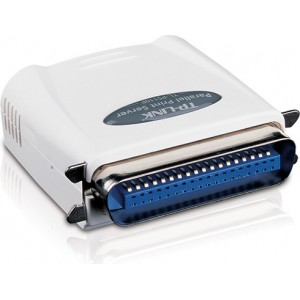 Print Server TP-Link TL-PS110P, 10/100Mbps, port paralel, suporta Alerte E-mail, Internet Printing Protocol (IPP) SMB si POST, print job log