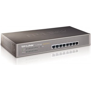 SWITCH TP-LINK 8 porturi Gigabit. carcasa metalica, rackabil „TL-SG1008”