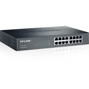 SWITCH TP-LINK 16 porturi Gigabit, carcasa metalica, rackabil TL-SG1016