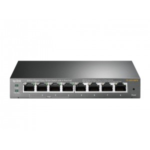 Switch 8-port Gigabit TP-Link TL-SG108PE Desktop Switch Easy Smart with 4-Port PoE
