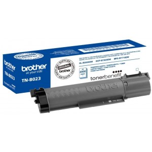 Cartus Toner BROTHER TN-B023, Original, Black, TNB023 pentru HL-B2080DW, DCP-B7500D, DCP-B7520DW,  MFC-B7715DW, TN B023, capacitate 2000 pag