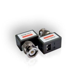 Video balun TR-1 BNC 90grade set 2 buc