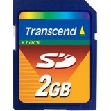 Card memorie SD 2GB Transcend