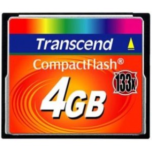 Card memorie Compact Flash CF 4GB Transcend - card memorie Compact Flash 4GB High Speed 133x